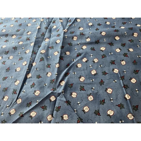 Leslie Becky VIP Fabrics Cranston Print Works 6 Yards x 44 Inch Blue, Red, White - Picture 6 of 10